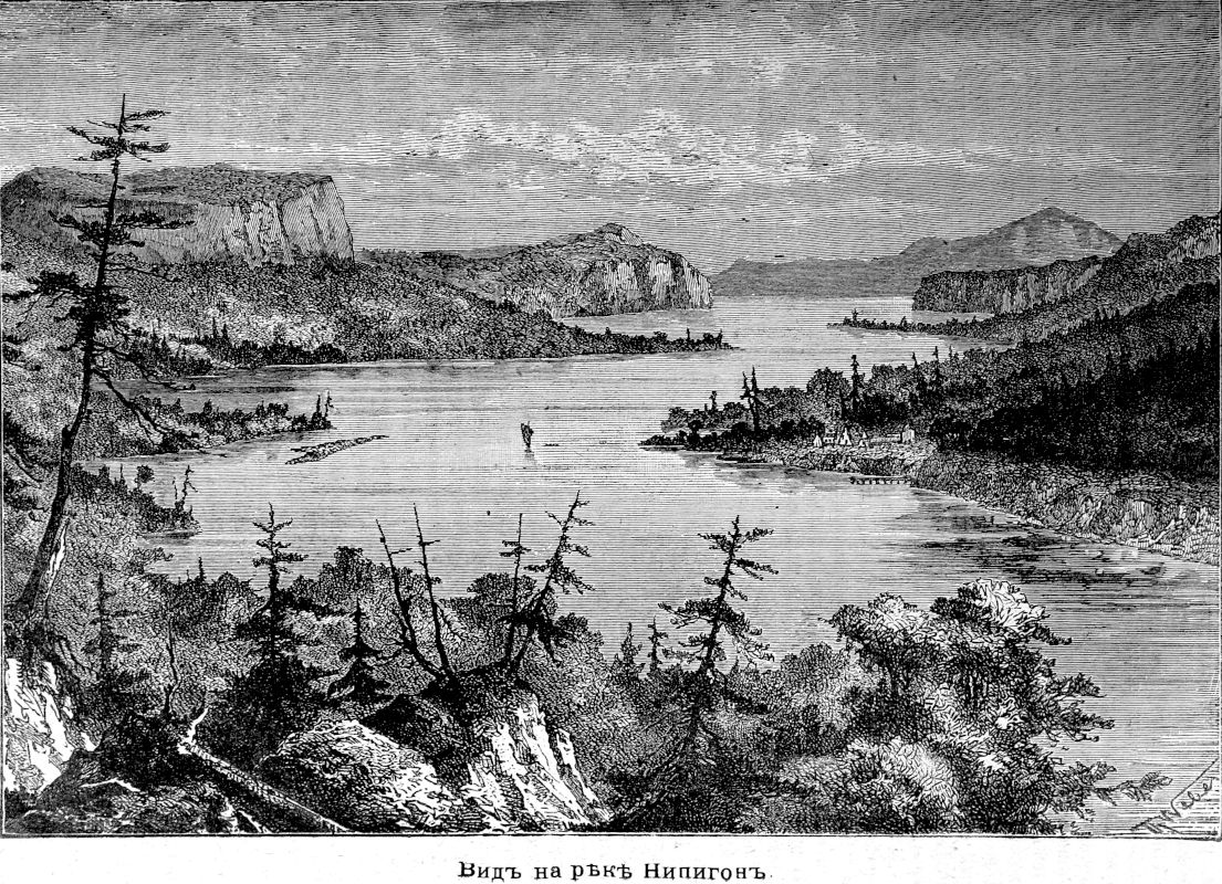 305 Вид на реке Нипигон